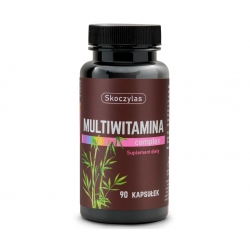 Multiwitamina + krzem, bor, jod - kompleks witamin i składników mineralnych Skoczylas 90 kap.